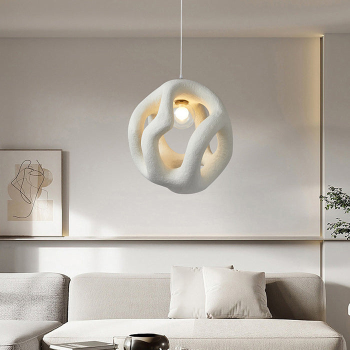 Lampe Pendentif Wabi Sabi Artisanale - Éclairage Apaisant et Design Unique