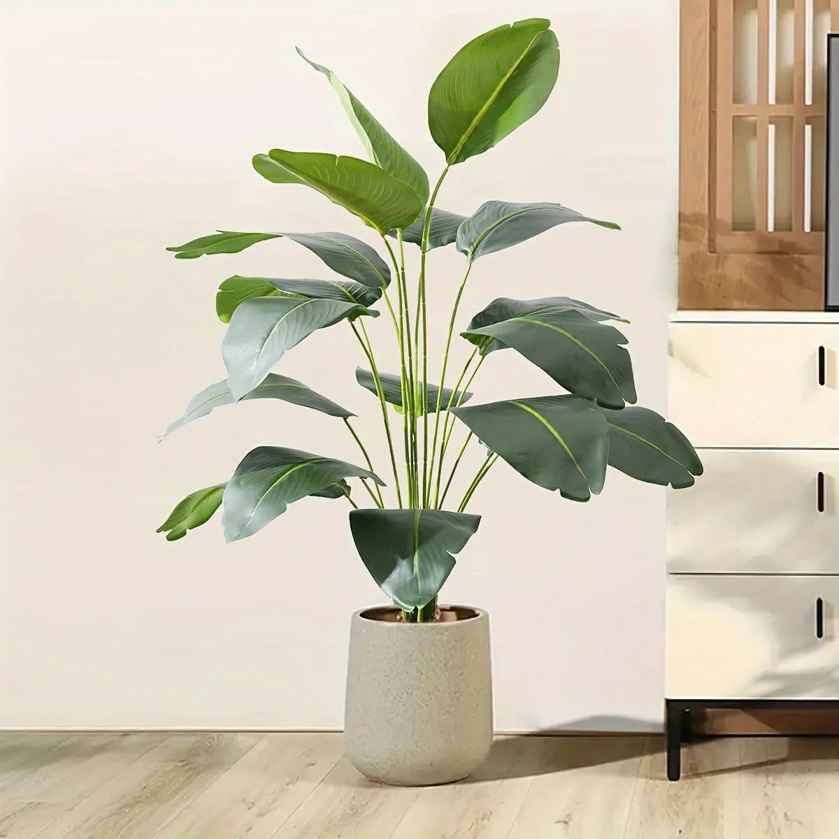 Plante à Banane Artificielle | Décoration Tropicale Sans Entretien