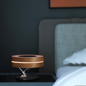 Lampe de Bureau Multifonctionnelle - Éclairage, Musique et Charge Sans Fil