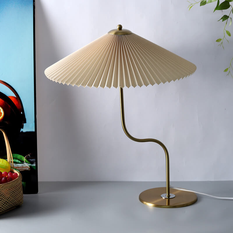 Lampe de Table en Parapluie - Éclairage Relaxant et Énergétique