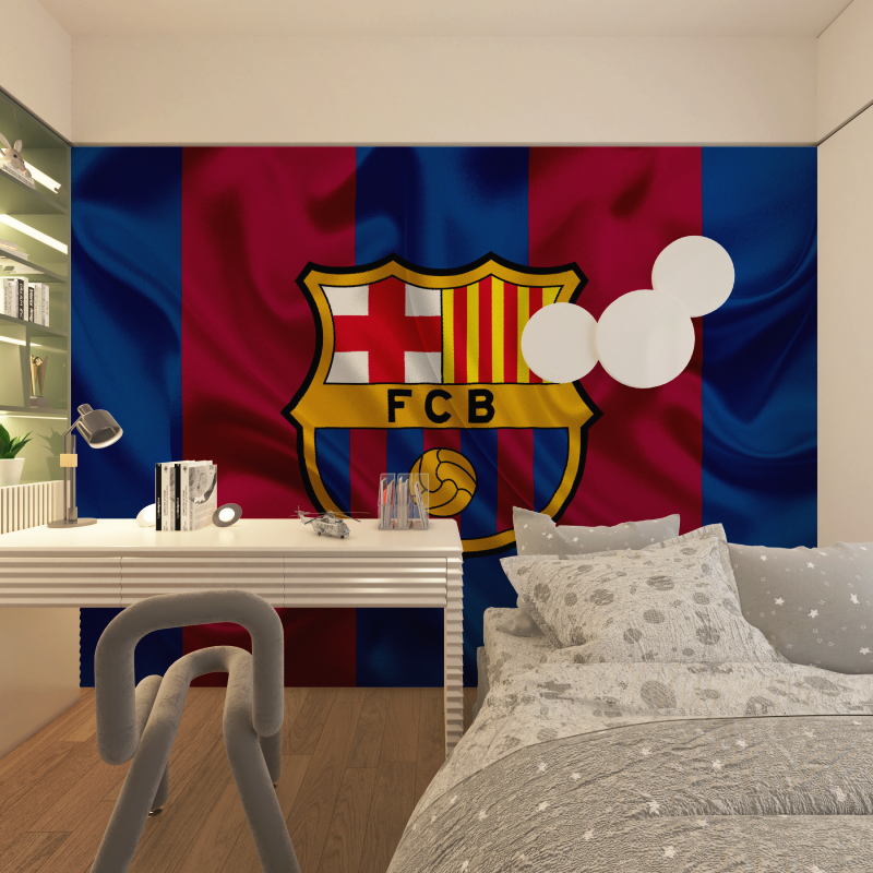 Papier Peint Foot Barcelone