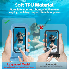 Housse de Téléphone Étanche - Protection Durable pour Plage et Voyage
