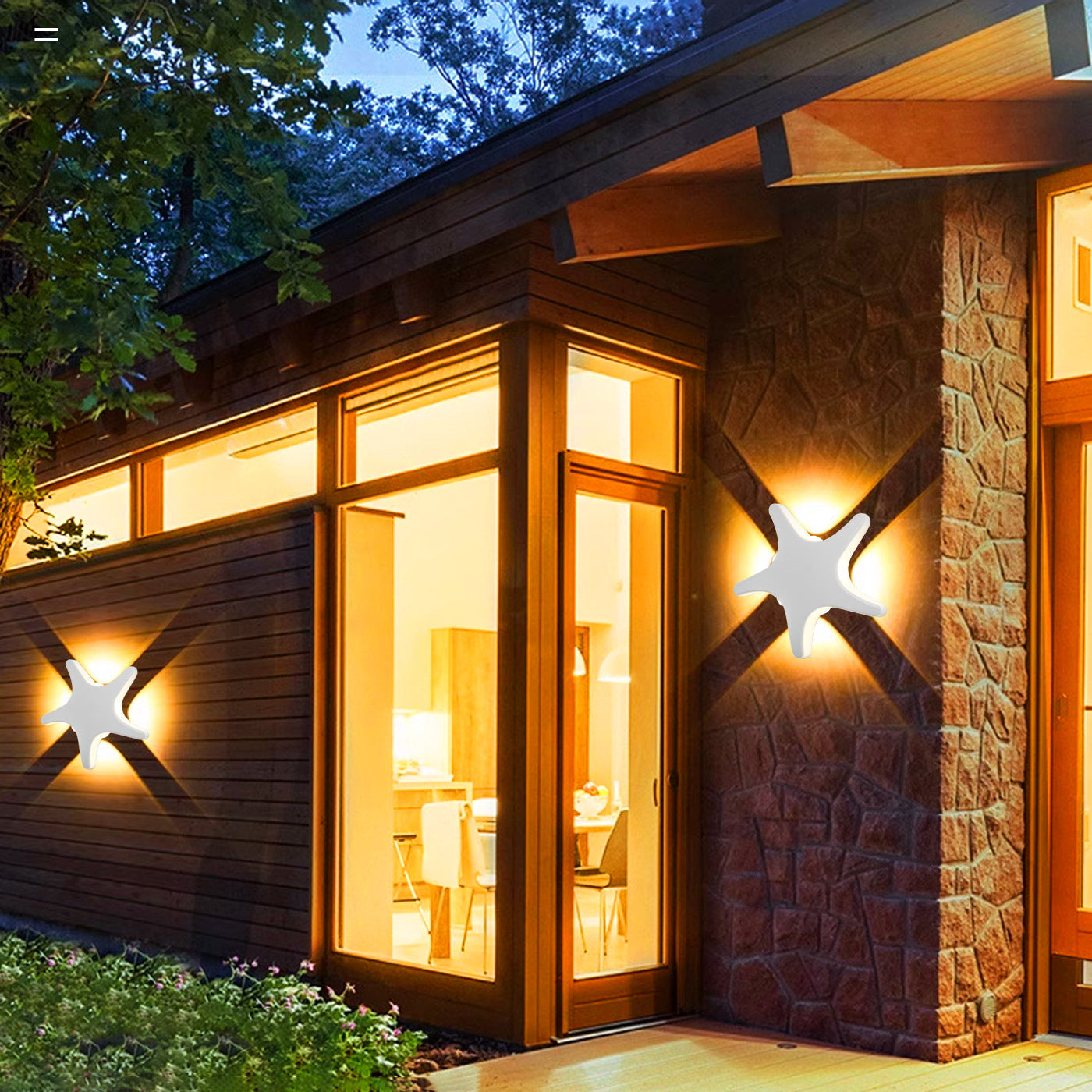 Applique Murale LED Extérieure - Design Élégant et Résistant aux Intempéries
