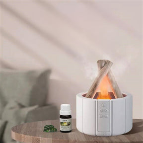 Lampe Humidificateur Multifonctionnelle - Ambiance Apaisante et Éclairage Doux