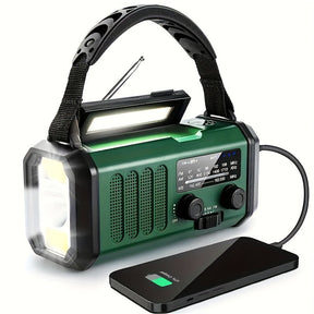 Radio d'urgence Multifonctionnelle - Panneau Solaire et Chargeur USB