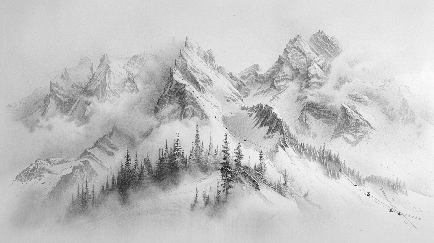 Papier Peint Montagne Sommet De Chamonix