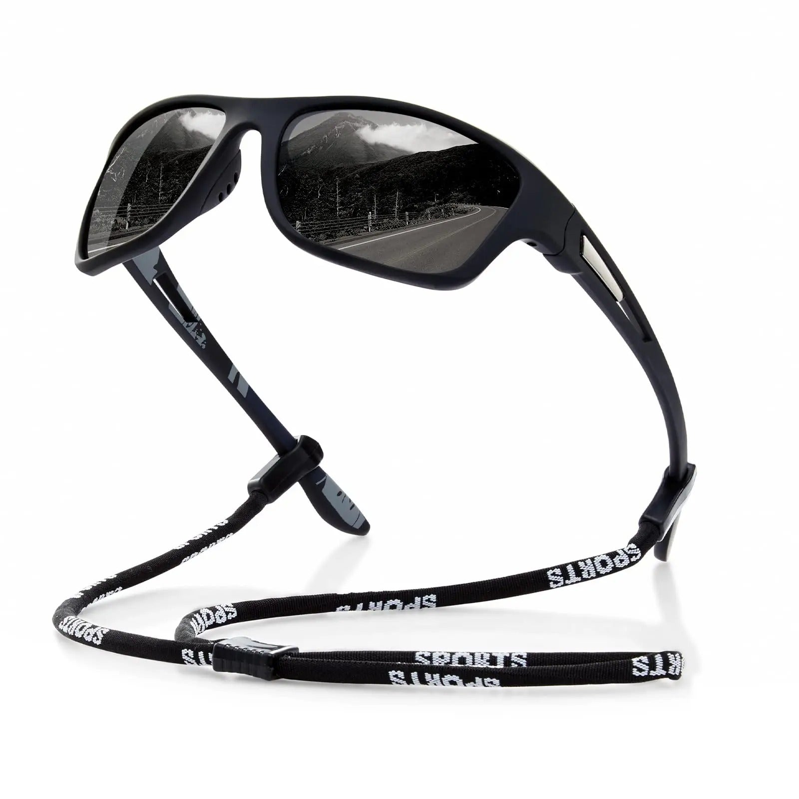 Lunettes de Soleil Polarisées Sportives - Protection UV400 et Confort Léger