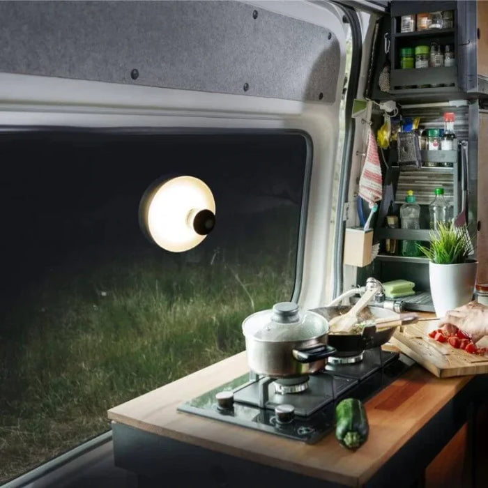 Lampe LED Portable Rechargeable - Éclairage Dimmable avec Ventouse