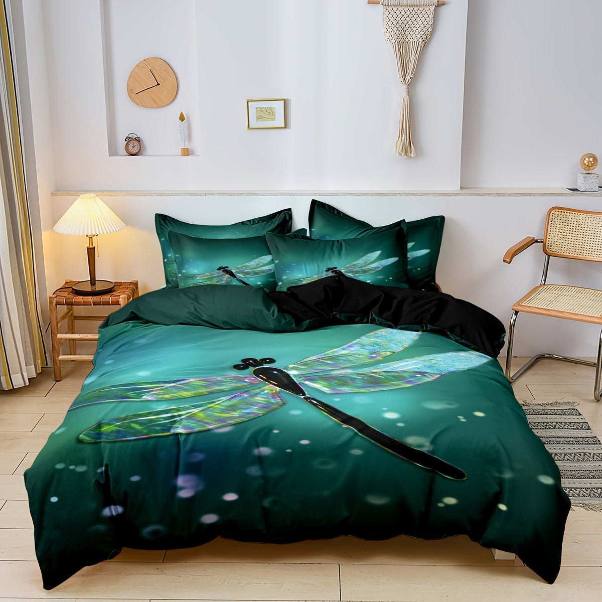 Ensemble de Literie Libellule Luxe - Confort et Élégance pour Votre Chambre