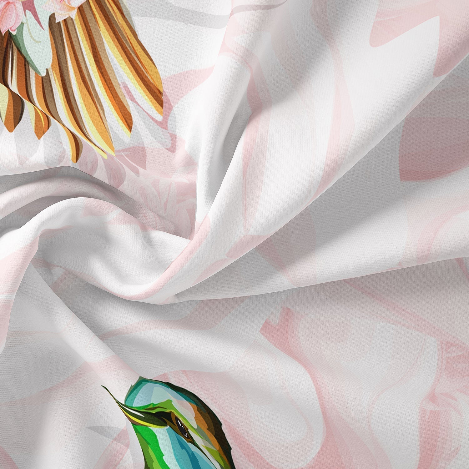 Linge de Lit Floral et Oiseau - Élégance et Confort Exceptionnels