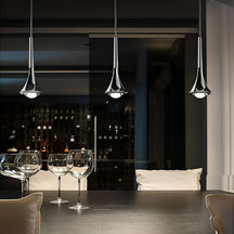 Pendentif LED en Goutte d'Eau - Éclairage Économe et Élégant pour Escaliers