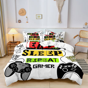 Literie Gamer pour Enfants - Design Cool et Confortable