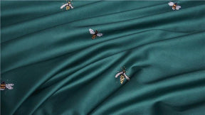Ensemble de Couette en Coton Égyptien - Design Vert Énergisant et Confort Luxueux