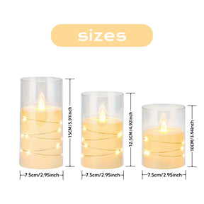 Bougies LED Télécommandées - Ambiance Chaleureuse et Sûre