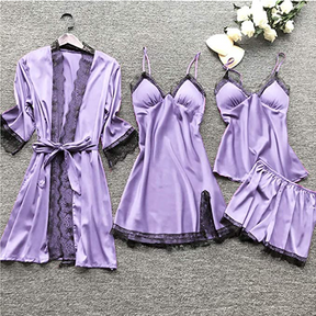 Ensemble de Pyjama de Luxe - Confort Ultime en Velours Soyeux