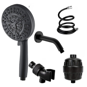 Douchette Multifonction avec Filtration - 10 Réglages de Pulvérisation Ajustables