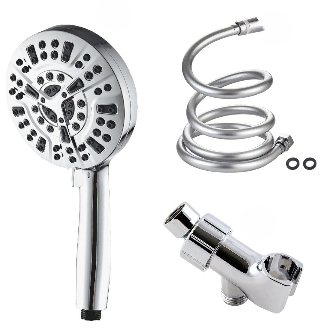 Douchette Multifonction avec Filtration - 10 Réglages de Pulvérisation Ajustables