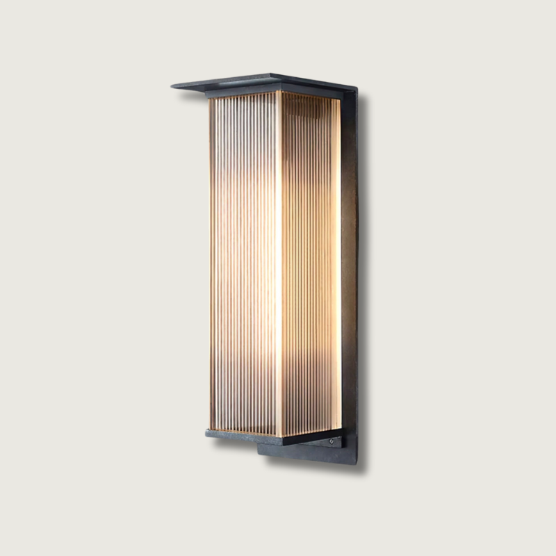Applique Murale LED Extérieure - Durable et Écologique pour Votre Espace
