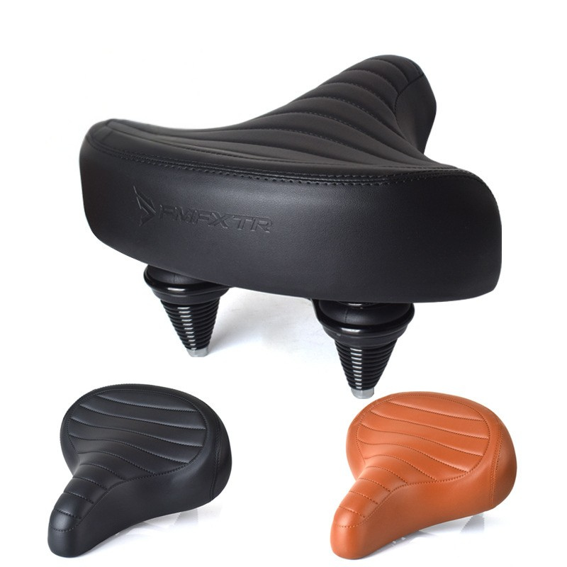 Selle de Vélo Ergonomique Confortable - Design Surdimensionné avec Absorption des Chocs