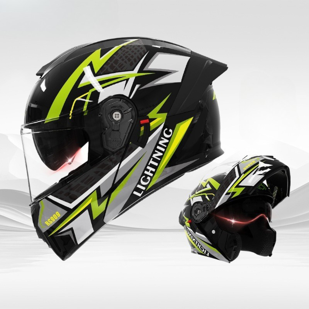 Casque de Moto Modulaire Hommes - Protection Ultime et Confort Supérieur