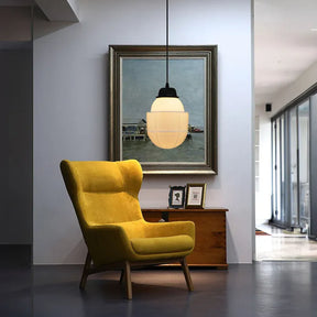 Lampe Pendante Géométrique Vintage - Éclairage Chaud et Design Élégant
