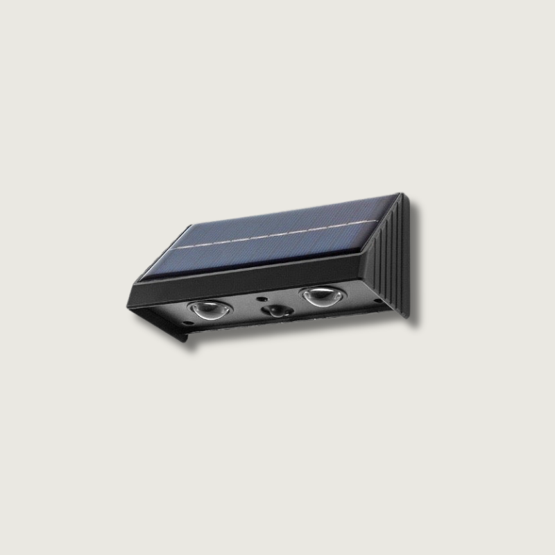 Applique Solaire Étanche pour Extérieur - Éclairage LED Durable et Écologique