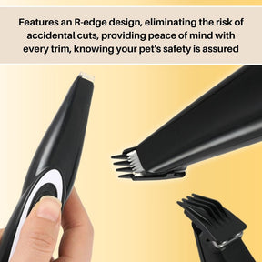 Tondeuse Professionnelle pour Animaux - Technologie Ultra-Silencieuse et Ergonomique