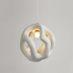 Lampe Pendentif Wabi Sabi Artisanale - Éclairage Apaisant et Design Unique