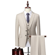 Costume Ajusté 3 Pièces pour Hommes - Élégance et Confort pour Événements Formels
