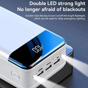 Batterie Externe 100 000mAh - Charge Super Rapide et Portable