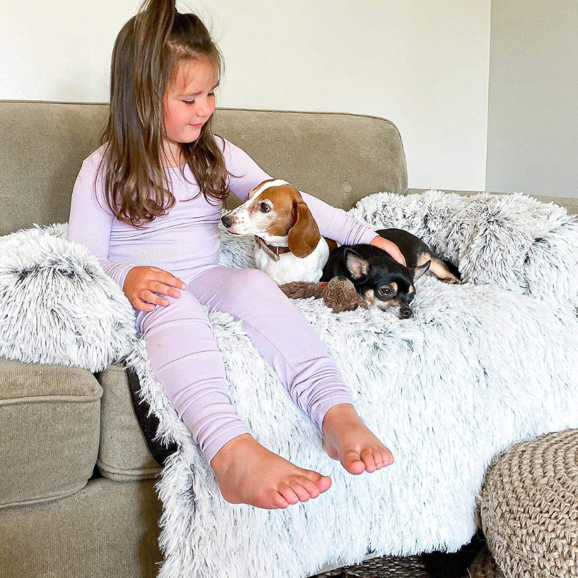 Protecteur de Lit pour Chien - Imperméable et Doux avec Antidérapant