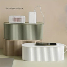 Boîte de Rangement pour Câbles - Solution Élégante pour Bureau Organisé