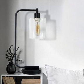 Lampe de Bureau Cylindrique Moderne - Éclairage Ambiant et Élégant