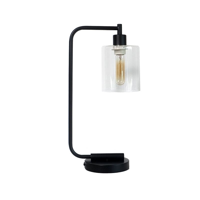 Lampe de Bureau Cylindrique Moderne - Éclairage Ambiant et Élégant