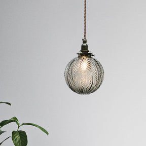 Lampe Suspendue Vintage Sphérique - Élégance Classique pour Votre Intérieur