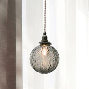Lampe Suspendue Vintage Sphérique - Élégance Classique pour Votre Intérieur