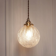 Lampe Suspendue Vintage Sphérique - Élégance Classique pour Votre Intérieur