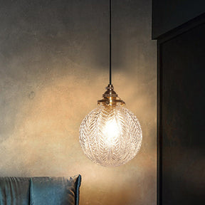 Lampe Suspendue Vintage Sphérique - Élégance Classique pour Votre Intérieur