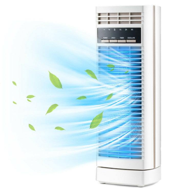 Ventilateur de Bureau Oscillant 14 Pouces - Silencieux et Économiseur d'Espace