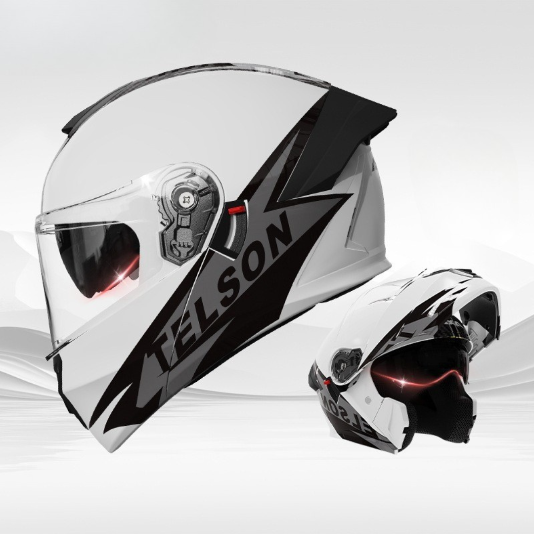Casque de Moto Modulaire Hommes - Protection Ultime et Confort Supérieur