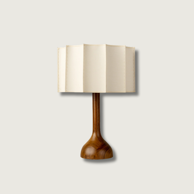 Lampe de Table Élégante en Bois - Ambiance Chaleureuse et Durable