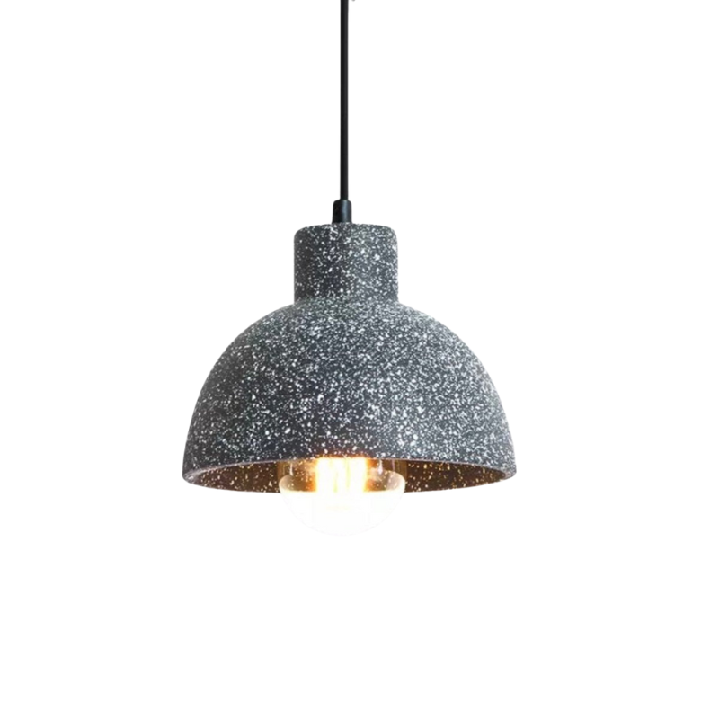 Lampe Suspendue en Béton Design - Élégance Industrielle et Cordon Réglable