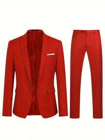 Ensemble de Costume pour Hommes - Polyvalent et Élégant pour Toutes Occasions