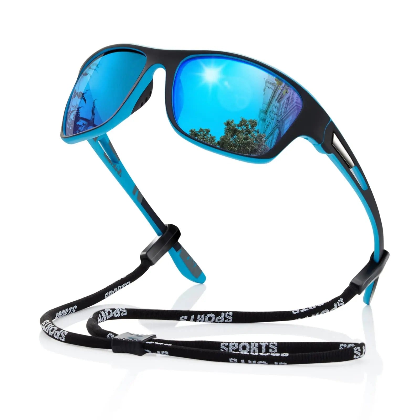 Lunettes de Soleil Polarisées Sportives - Protection UV400 et Confort Léger