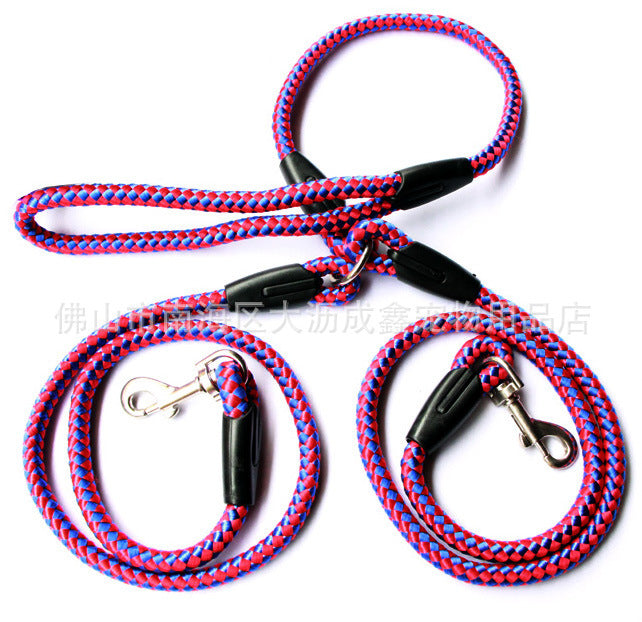 Laisse Double pour Chien - Longueurs Ajustables et Design Anti-Enchevêtrement