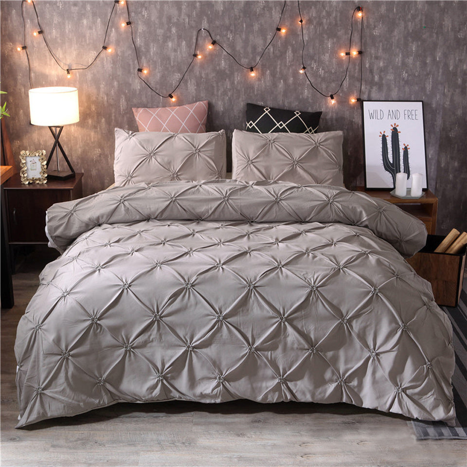 Ensemble de Literie Luxueux et Confortable - Housse de Couette Élégante et Hypoallergénique