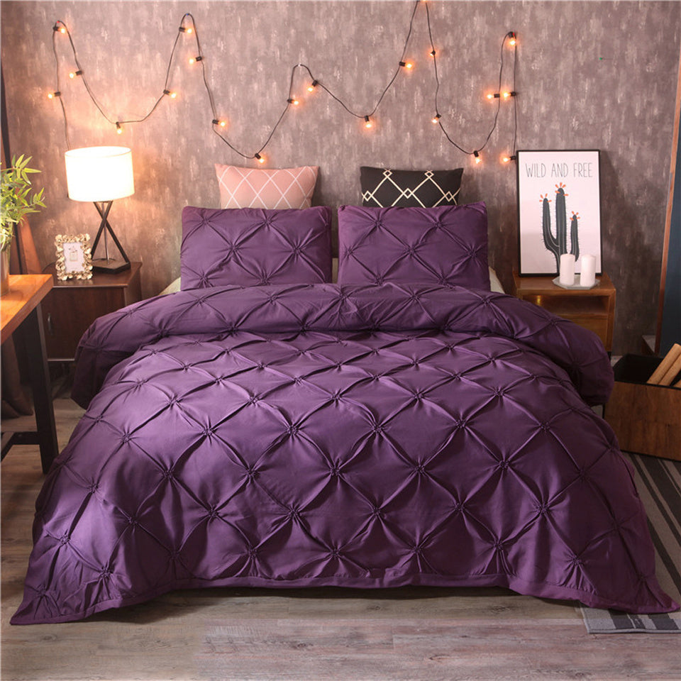 Ensemble de Literie Luxueux et Confortable - Housse de Couette Élégante et Hypoallergénique