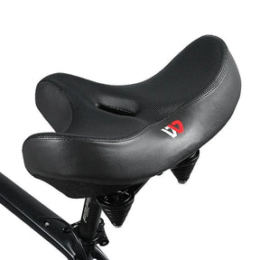 Selle de Vélo Large Confortable - Design Ergonomique et Résistant à l'Eau