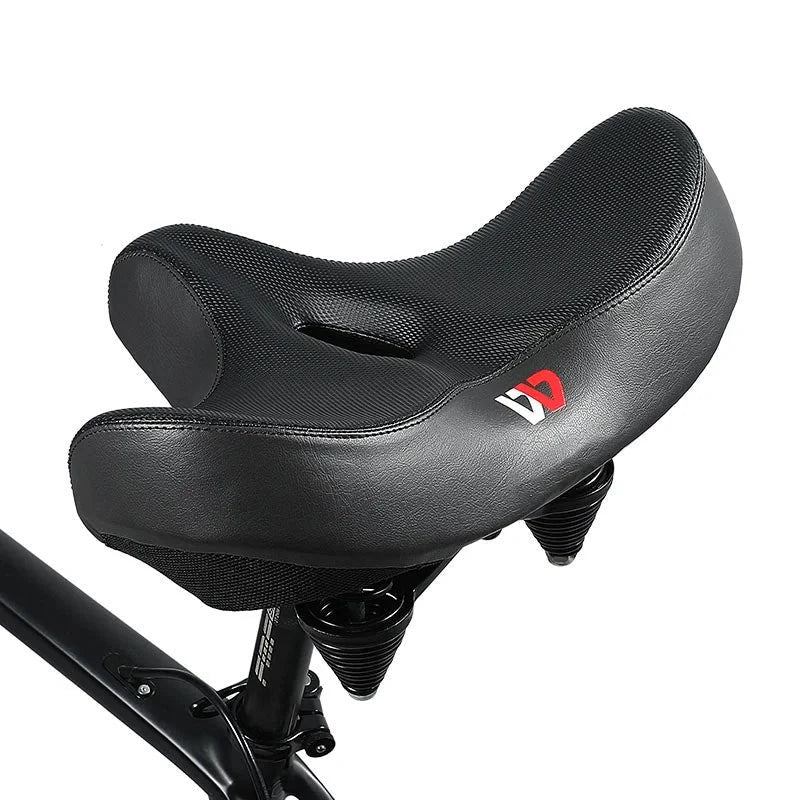 Selle de Vélo Large Confortable - Design Ergonomique et Résistant à l'Eau