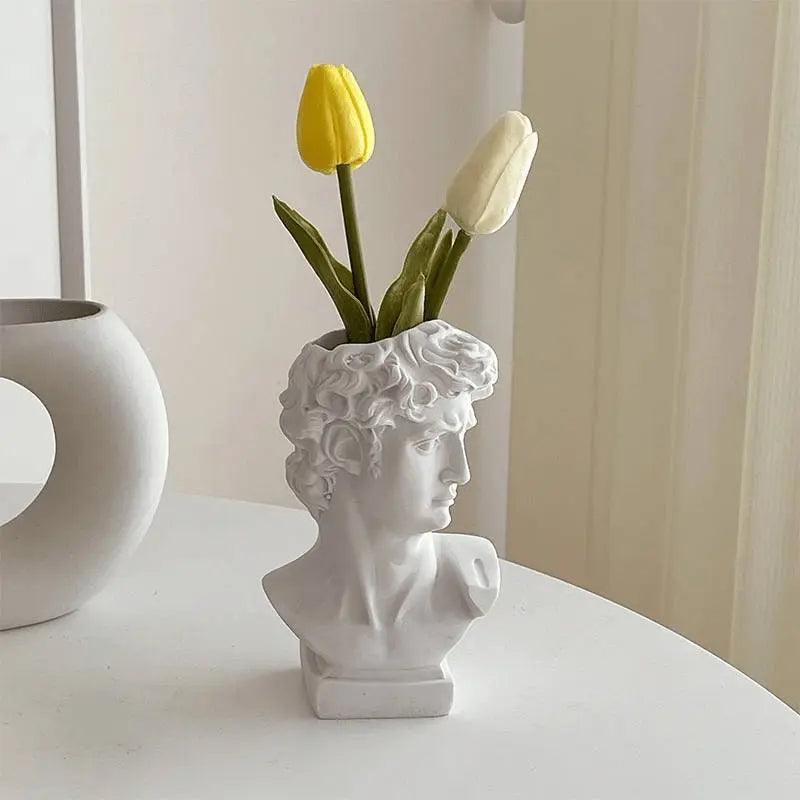 Vase en Céramique Inspiré de la Grèce - Élégance Mythologique pour Votre Intérieur